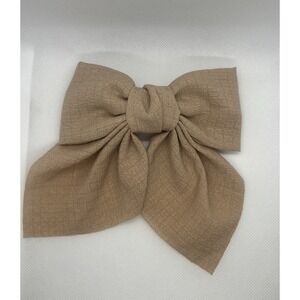 Big Bow Hair Clip 5" Barrette Hairpin Princess Ponytail Accessories Girl Handmad